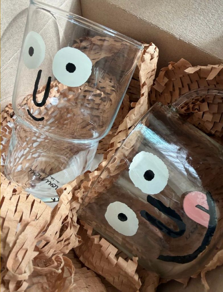 누누컵 장줄리앙 누누 와인잔 머그 글라스 세트 nounou 이미지