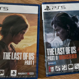 PS5 라스트 오브 어스 파트1.2 미개봉 일괄 이미지