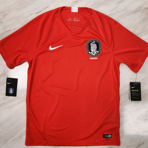 [미사용 남여공용] 나이키 대한민국 국대 축구 18~20년 유니폼 L (100) 사이즈 (아디다스 퓨마 아식스) 이미지