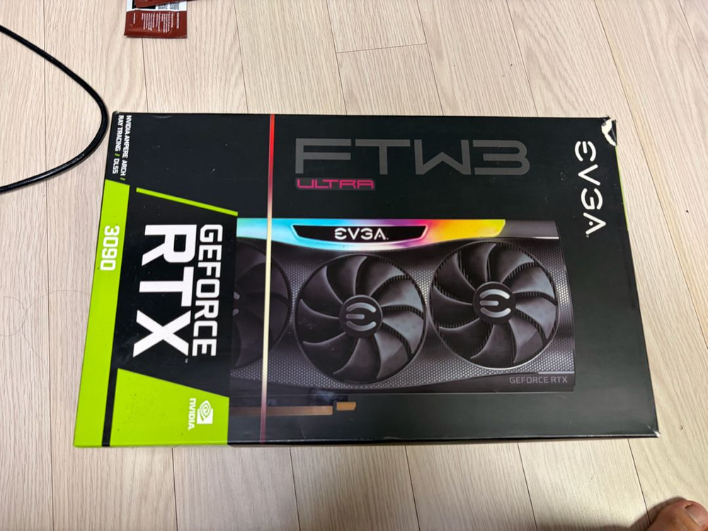 evga 3090 ftw3 ultra 부품용 히트싱크 이미지