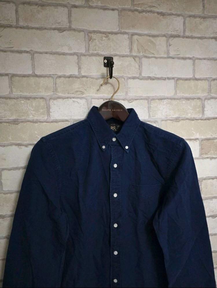 RRL 더블알엘 인디고 가먼트 트윌 워크셔츠 류준열 이동휘 가죽 뉴스보이 무스탕 폴로 랄프로렌 이미지