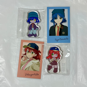 미개봉 봇치더락 마루이팝업 신상 아크릴블럭/포토카드 료키타 세트 이미지