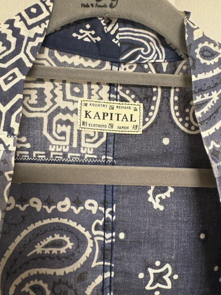 [3] 캐피탈 반다나 카카시 자켓 네이비 이미지