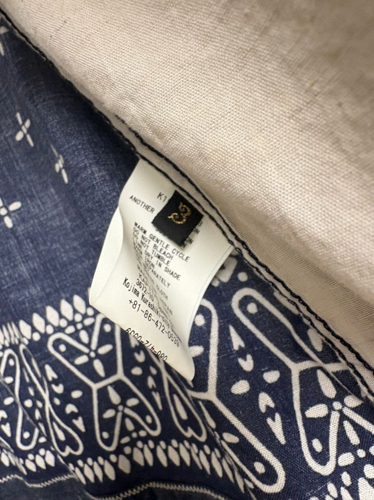 [3] 캐피탈 반다나 카카시 자켓 네이비 이미지