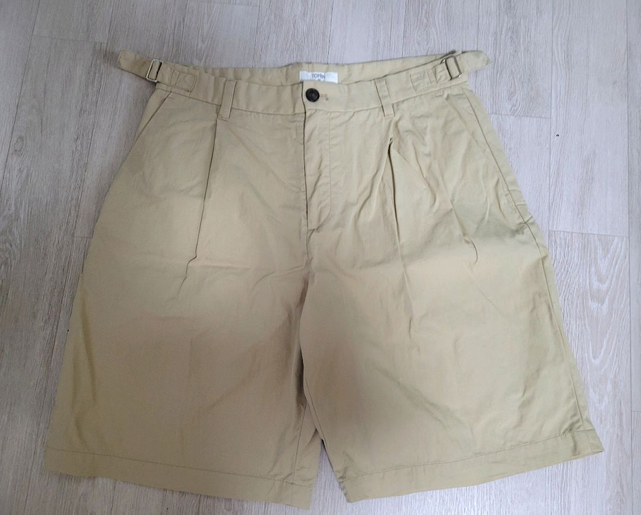 탑텐 버뮤다 턱쇼츠 반바지 베이지(32) 싸게 판매합니다 이미지
