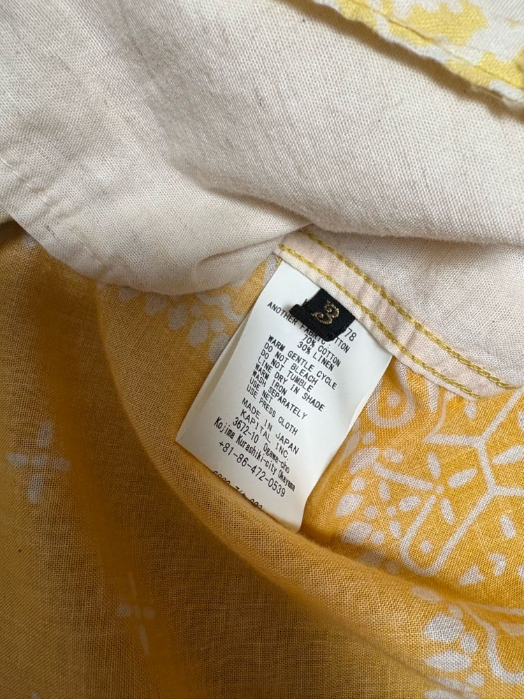 [3] 캐피탈 반다나 카카시 자켓 옐로우 이미지