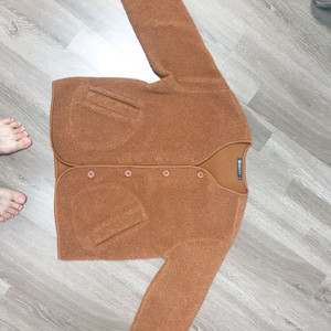 행텐 여성 뽀글이 가디건M 이미지