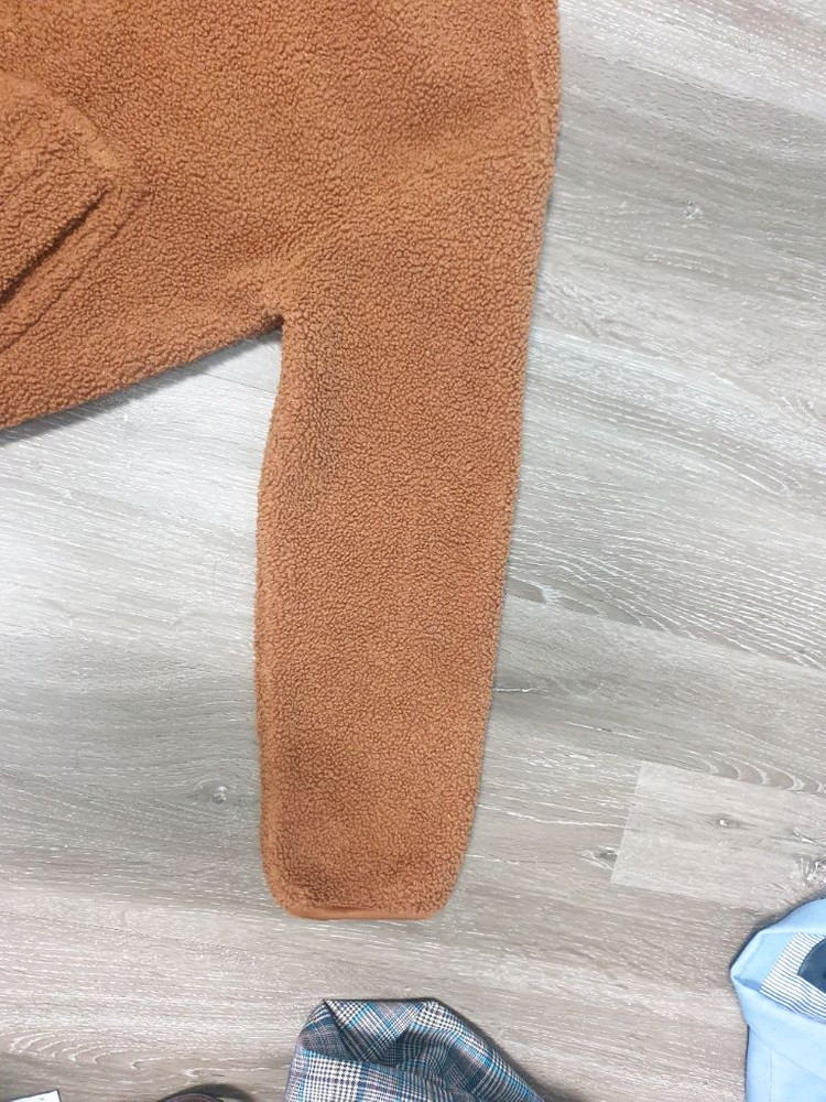 행텐 여성 뽀글이 가디건M 이미지