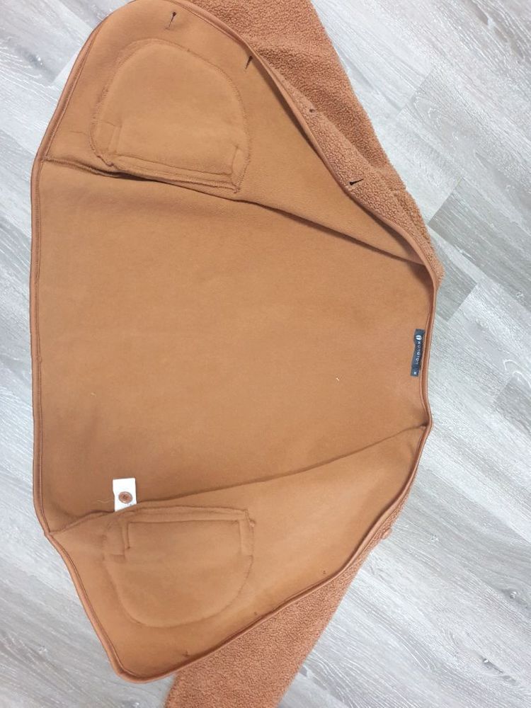 행텐 여성 뽀글이 가디건M 이미지