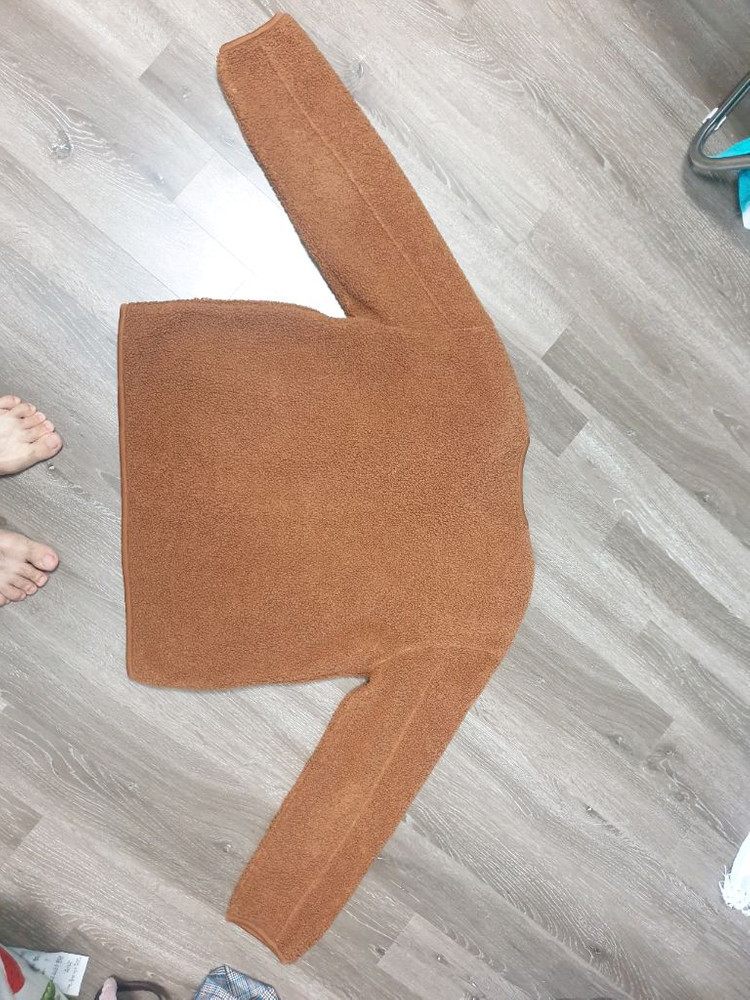 행텐 여성 뽀글이 가디건M 이미지