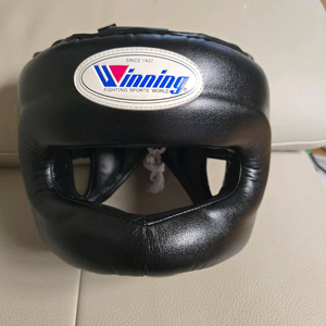 위닝 코보호 복싱 헤드기어 블랙 L 판매 이미지