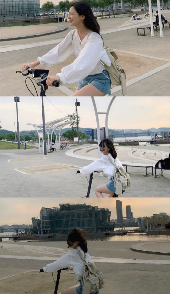 윤슬샵 플레어 데님 쇼츠 /온트 leeds 르플레인 릴리코츠 이미지