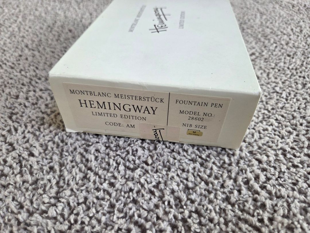 몽블랑 작가시리즈 헤밍웨이 M 만년필 이미지