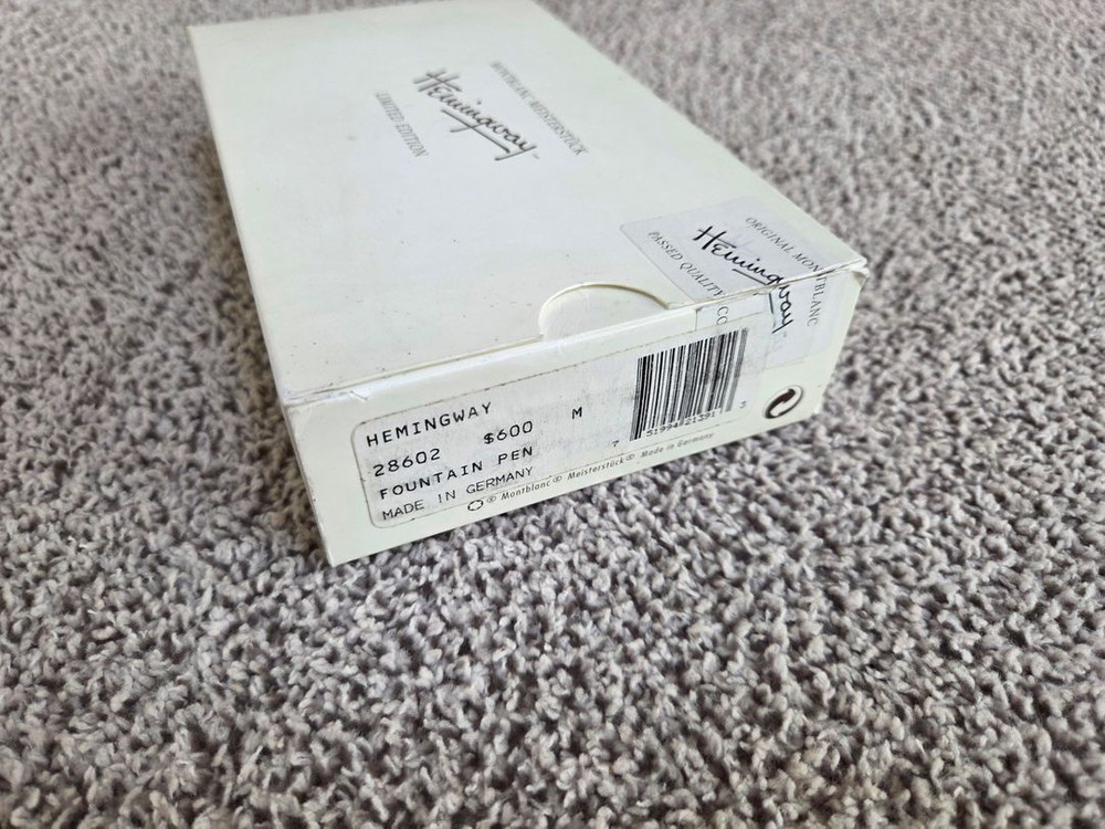 몽블랑 작가시리즈 헤밍웨이 M 만년필 이미지