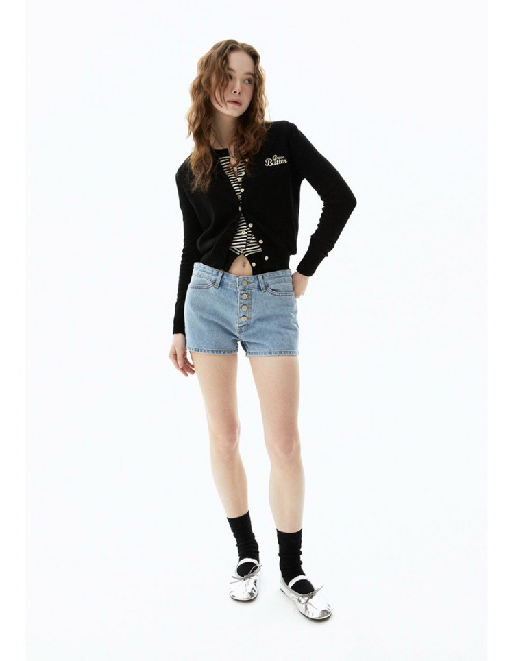 그린버터 green butter 가디건(블랙) 이미지