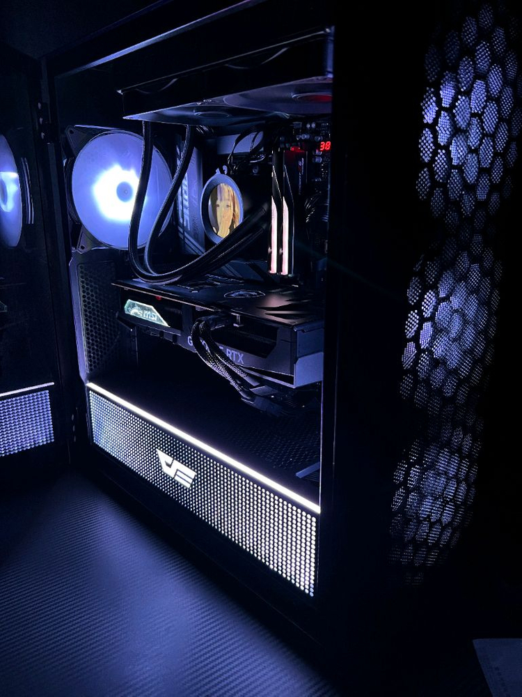 9800X3D x870 4080super 1200w NZXT 수냉쿨러 PC 데스크탑 이미지