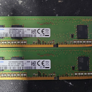 삼성 ddr4 8g 3200 램 팔아요 1개당 6만원 이미지