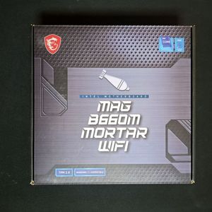 컴퓨터 메인보드 MSI MAG B660M 박격포 WIFI (인텔 소켓 1700 DDR5) 이미지