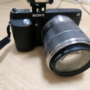 SONY NEX-F3 미러리스 카메라 + 18-55mm 렌즈 세트