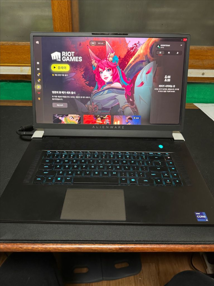 델 에일리언웨어 x17 r1 3080 16gb ram32 판매합니다 이미지