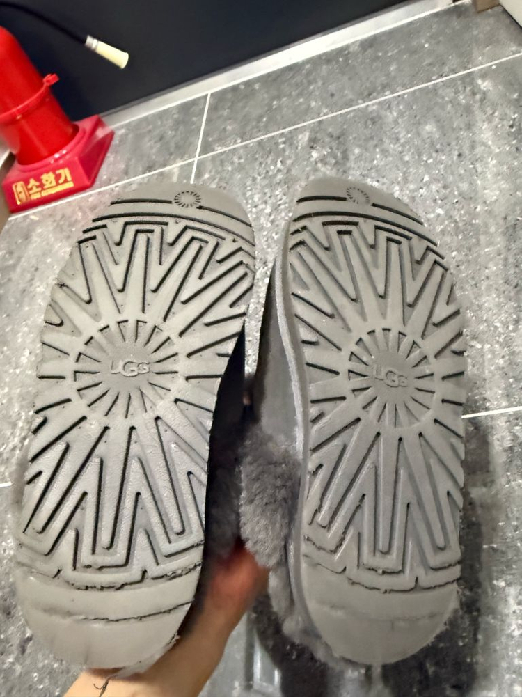 미국 어그 정품 슬리퍼(그레이, 240/UK5) 이미지