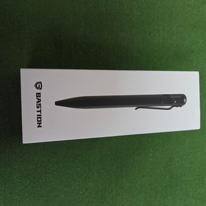 BASTION 볼트 액션 펜 (스텐리스 스틸 블랙) 이미지