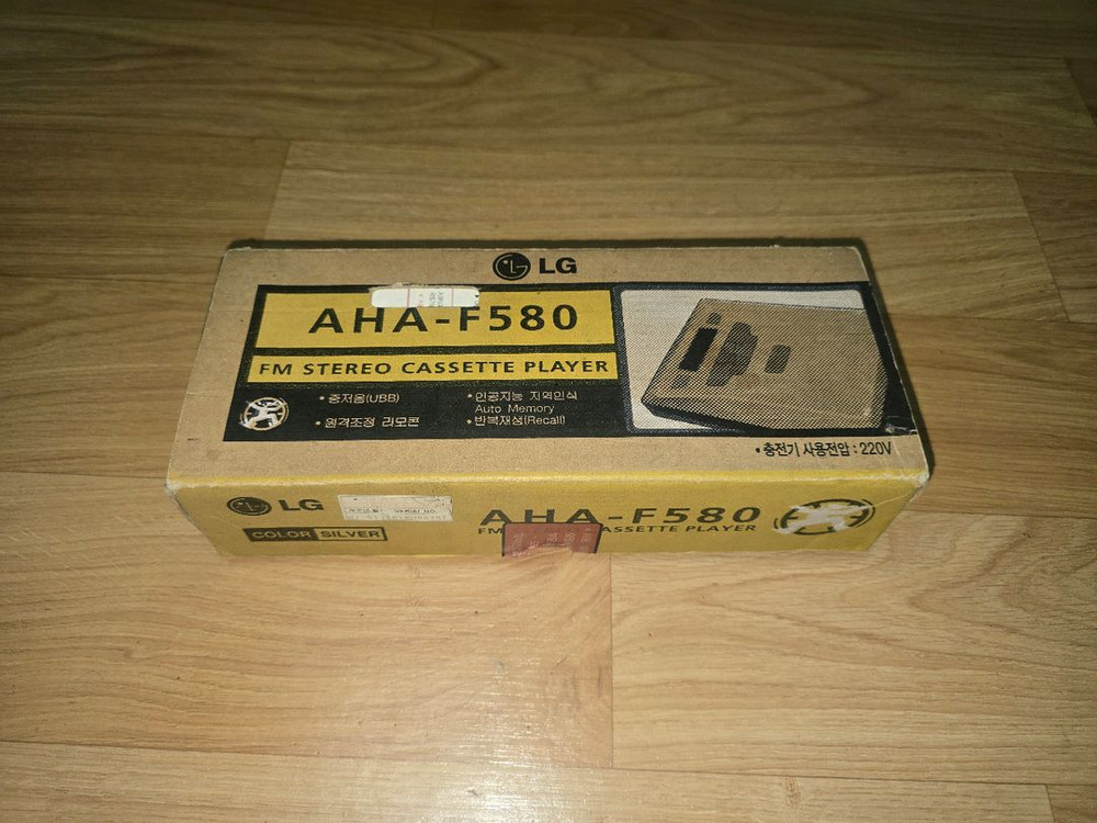 엘지 아하 F580 워크맨 이미지