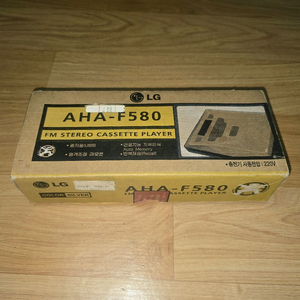 엘지 아하 F580 워크맨 이미지