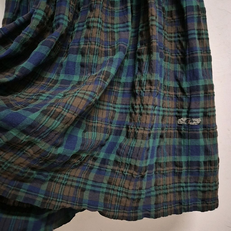 써스데이아일랜드 체크 원피스 이미지