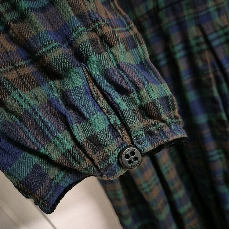 써스데이아일랜드 체크 원피스 이미지