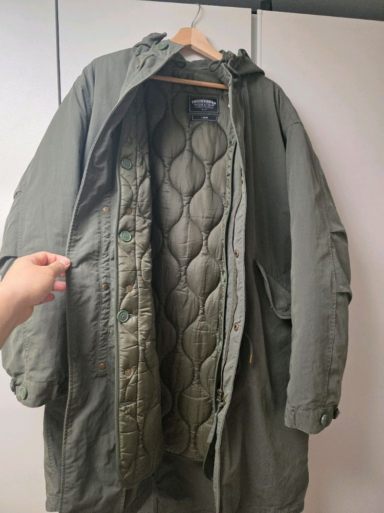 프리즘웍스 m-65 fishtail 파카 L사이즈 팝니다 이미지