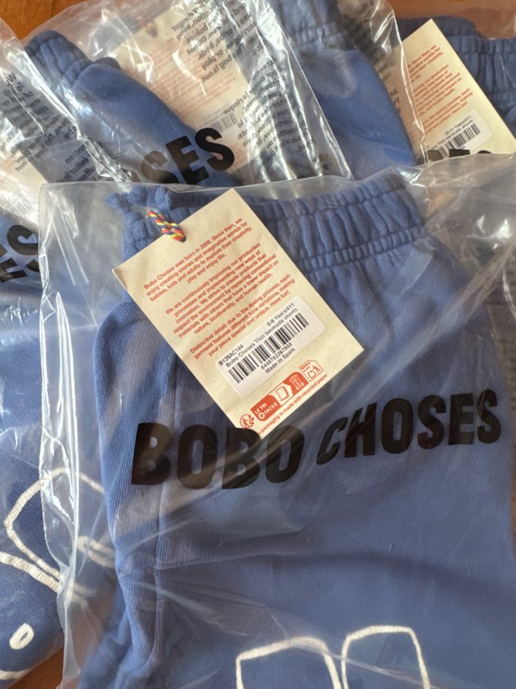 (새상품, 정품) 26ss 보보쇼즈 캡슐 로고 thin 버뮤다 숏츠 6/7, 10/11 이미지