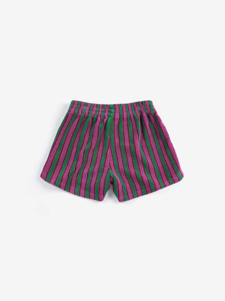 (새상품, 정품) 26ss 보보쇼즈 BC 테리 원단 스트라이프 숏츠 10/11, 12/13 이미지