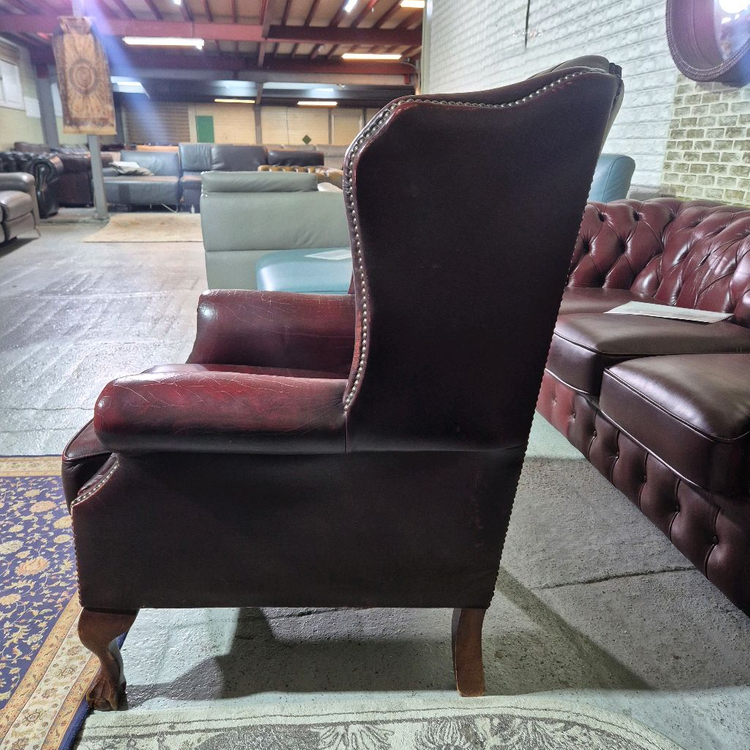 영국 체스터필드 최고급 전체 천연가죽 1인 소파쇼파 서울경기근거리무료배송 이미지