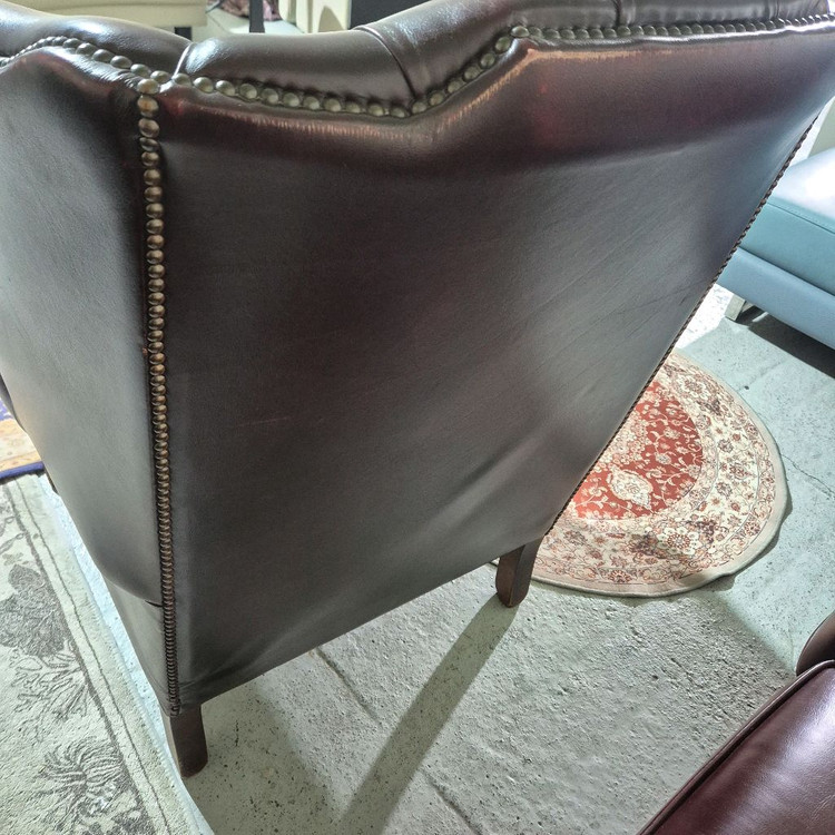 영국 체스터필드 최고급 전체 천연가죽 1인 소파쇼파 서울경기근거리무료배송 이미지