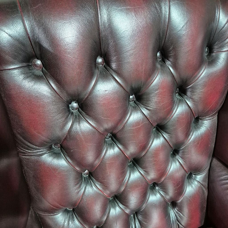 영국 체스터필드 최고급 전체 천연가죽 1인 소파쇼파 서울경기근거리무료배송 이미지