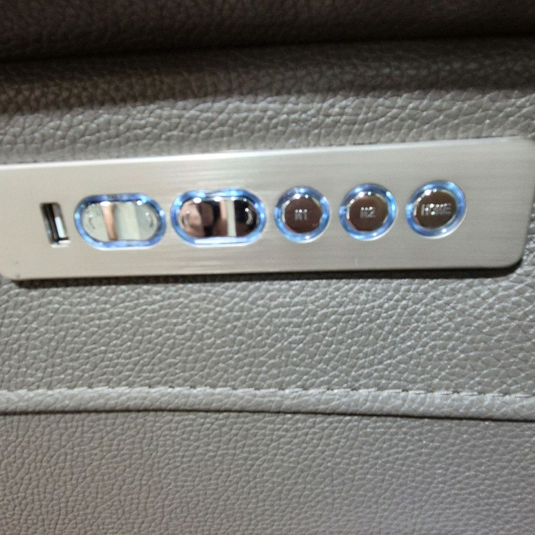 한샘 MVME 키안티 이태리 천연가죽 전동 리클라이너 소파쇼파(헤드전동) 이미지