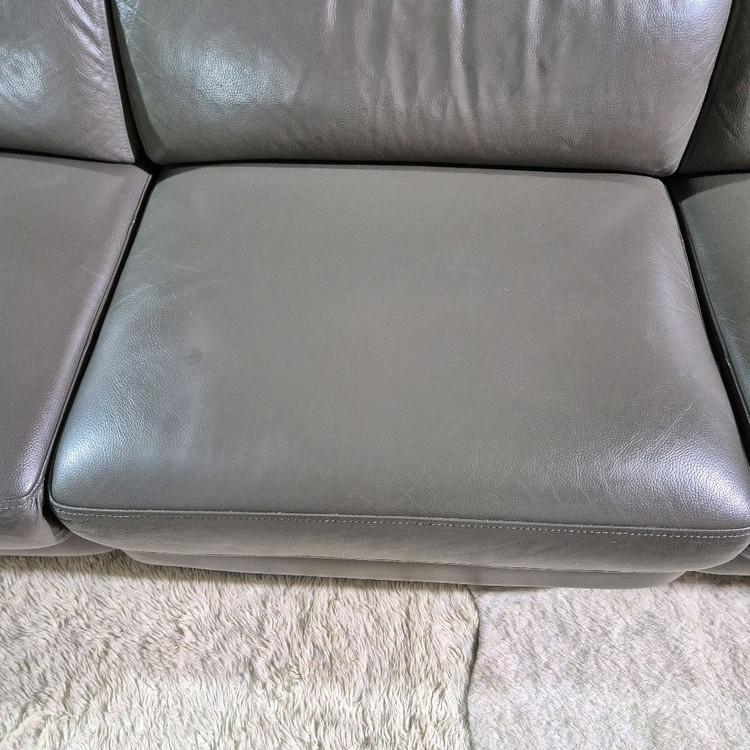 한샘 MVME 키안티 이태리 천연가죽 전동 리클라이너 소파쇼파(헤드전동) 이미지