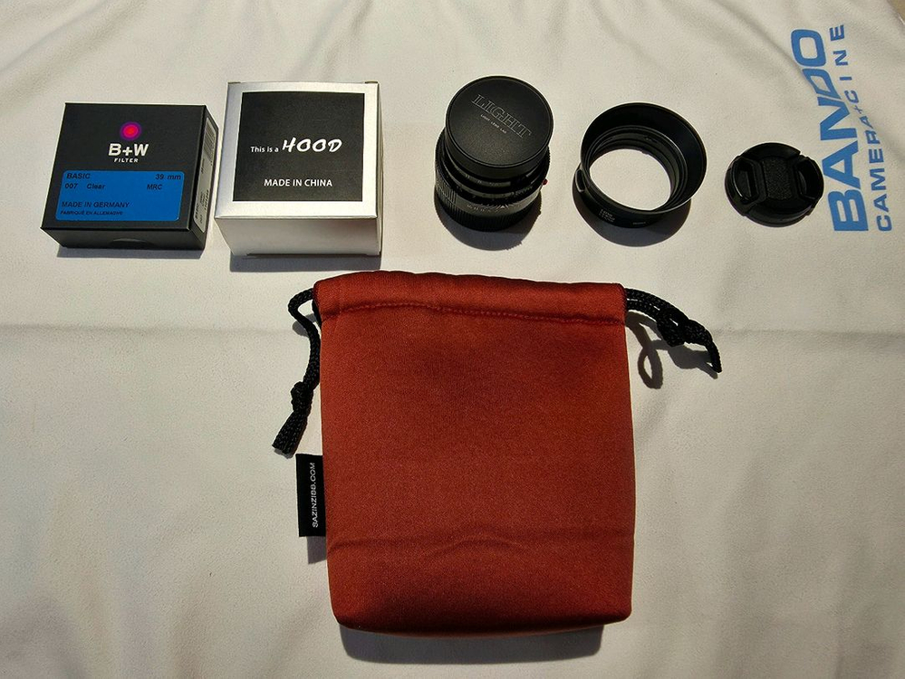 Light Lens Lab(LLL) elcan(엘칸) 50mm f2 m마운트 라이카 렌즈 이미지