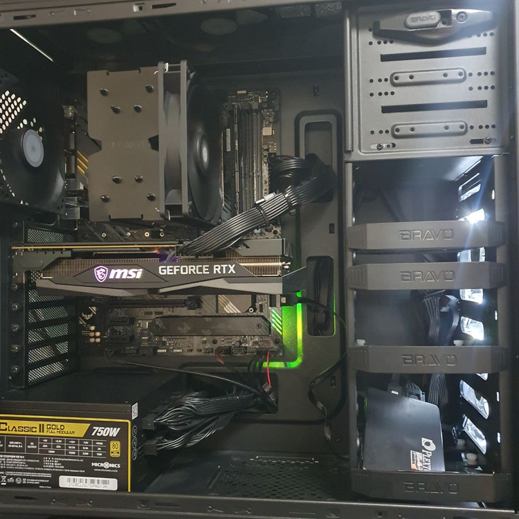 라이젠7 5800x rtx3060 게이밍 pc 데스크탑 컴퓨터 본체(공랭) 팝니다!(서비스o) 이미지