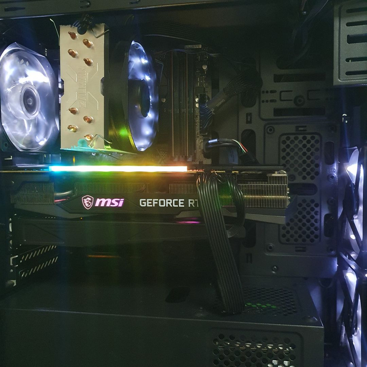 i5 9400f rtx3070 게이밍 pc 데스크탑 컴퓨터 공랭 본체 처분!(서비스o) 이미지