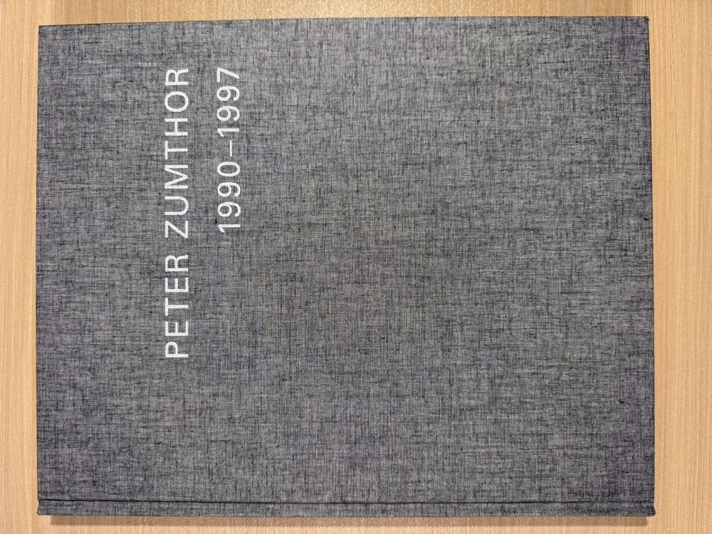 건축 Peter Zumthor 피터 줌터(페터 춤토르) 초판 전집세트/책커버얼룩x,책상태S급 /전집보관박스 포함 이미지