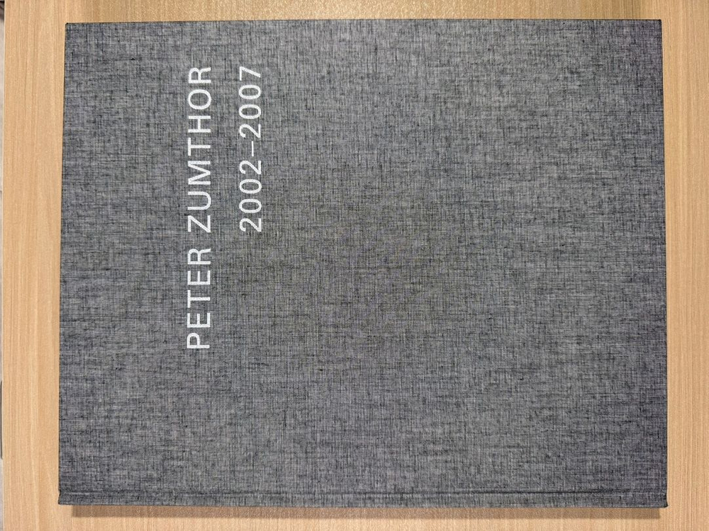 건축 Peter Zumthor 피터 줌터(페터 춤토르) 초판 전집세트/책커버얼룩x,책상태S급 /전집보관박스 포함 이미지