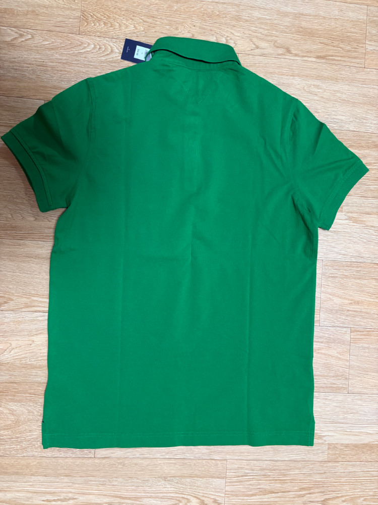 새상품) 타미힐피거 카라 티셔츠 남자M / 그린 이미지