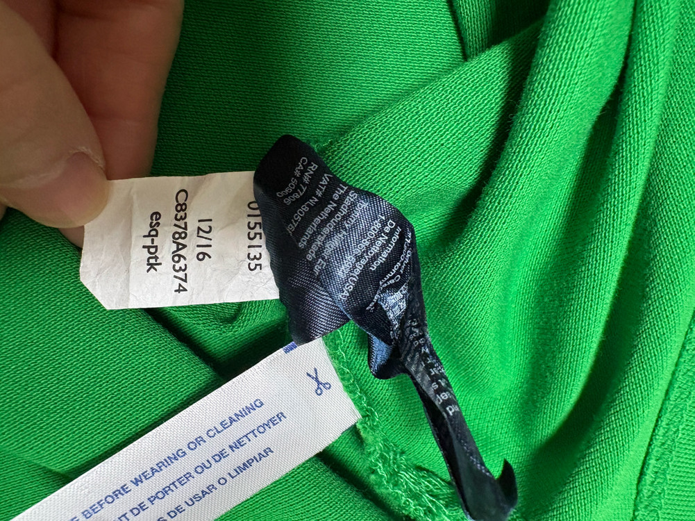 새상품) 타미힐피거 카라 티셔츠 남자M / 그린 이미지