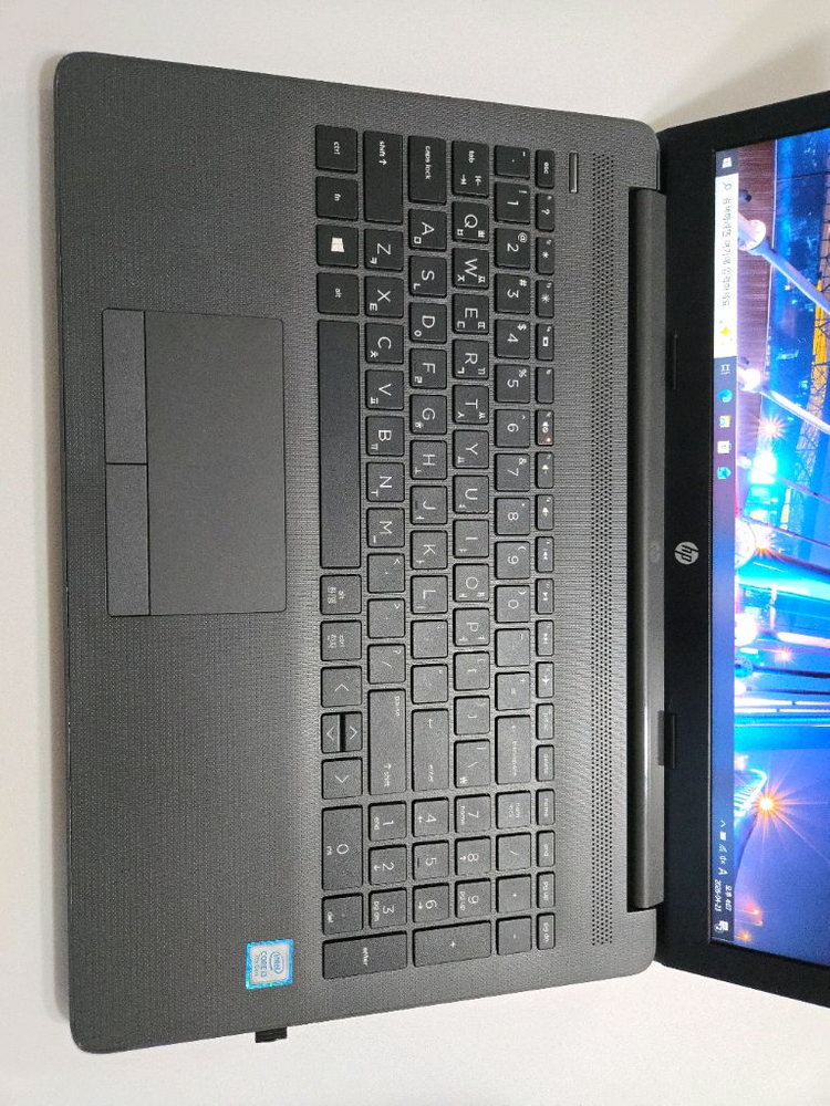 hp 노트북, 15인치, i3 7세대, 8GB, 120GB SSD, 500GB HDD, 한글, ms 오피스 설치 이미지