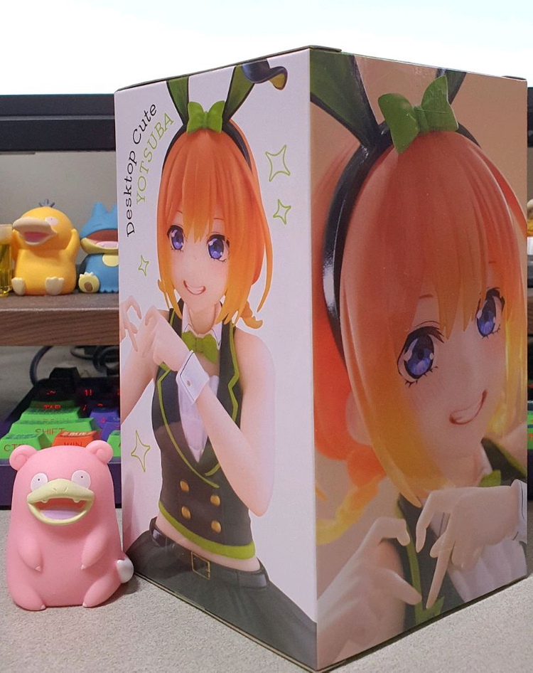 (미개봉)타이토 5등분의 신부 DC 피규어 나카노 요츠바 바니ver. 이미지