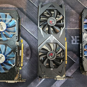 RX580 RX570 8G 4G ( GTX1060 동급) 그래픽카드 팝 이미지