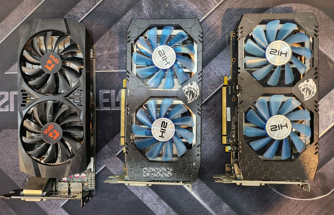 RX580 RX570 8G 4G ( GTX1060 동급) 그래픽카드 팝 이미지