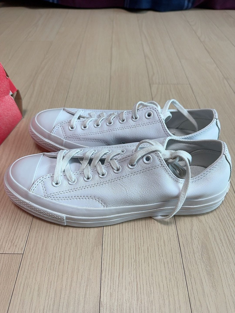 [280] 컨버스 척테일러 화이트 레더 280 이미지